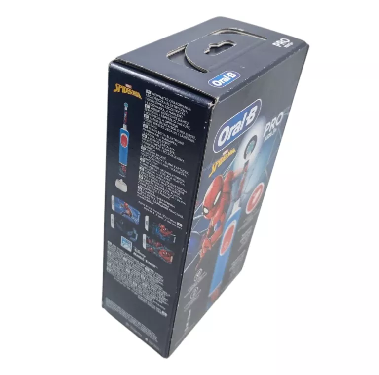 ELEKTRYCZNA SZCZOTECZKA DO ZĘBÓW ORAL-B PRO KIDS 3+ SPIDER-MAN