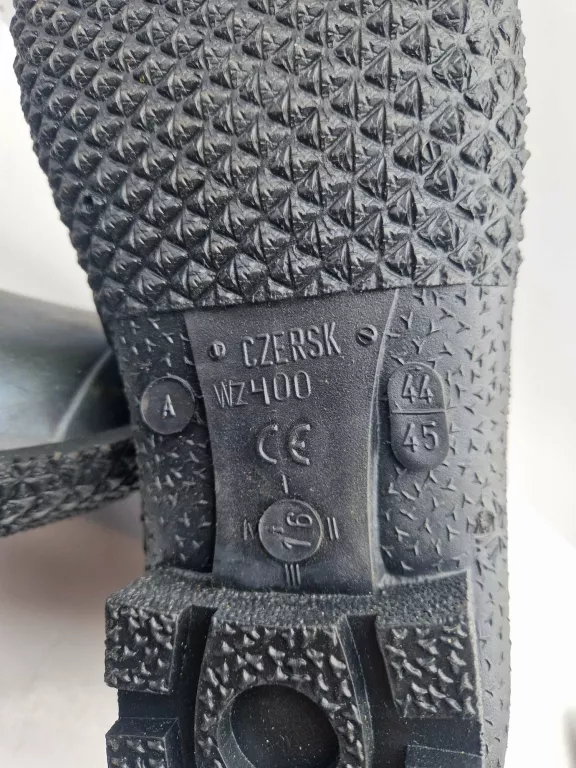 BUTY ROBOCZE PCD GUMOFILCE WZ 400 ROZMIAR 44/45 CZERSK