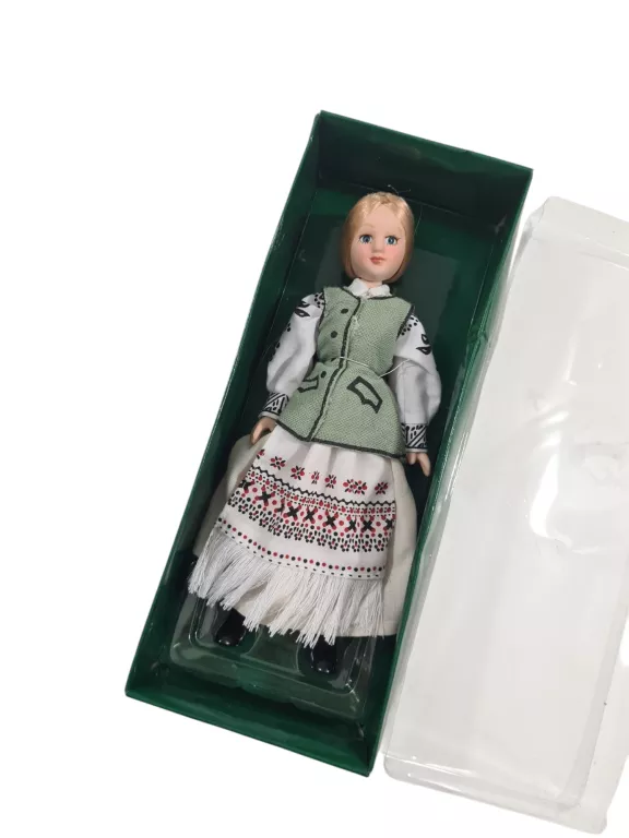 LALKA KOLEKCJONERSKA DEAGOSTINI Z SERII STROJE LUDOWE HRUBIESZCZOWIANKA