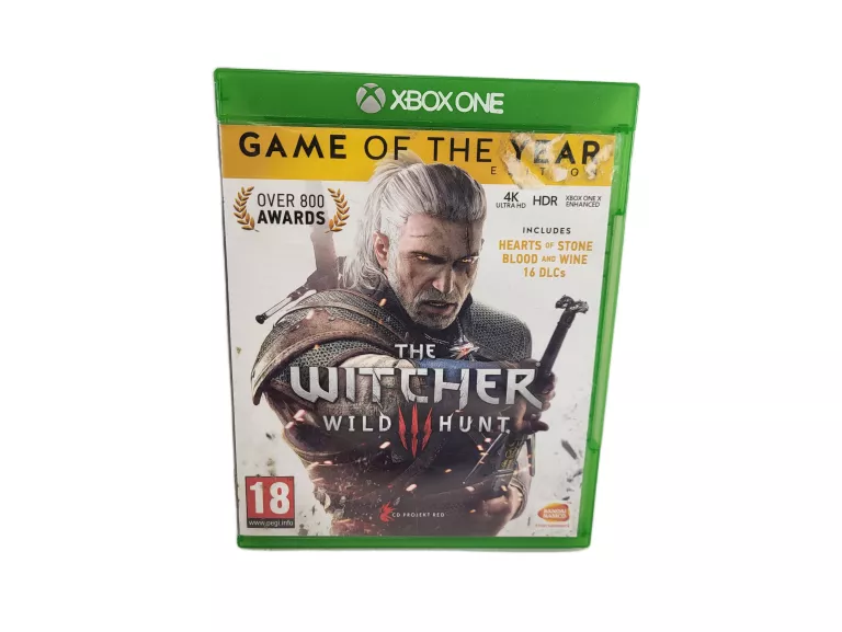 GRA NA KONSOLE XBOX ONE THE WITCHER WILD HUNT III ANGIELSKA