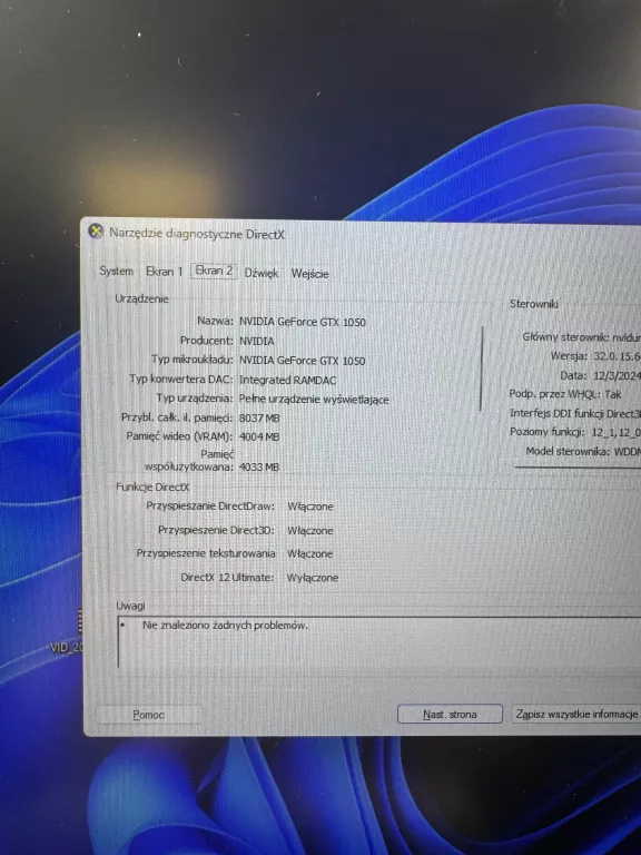 LAPTOP LENOVO Y530-15ICH 15,6 " INTEL CORE I5 8 GB / 512 GB