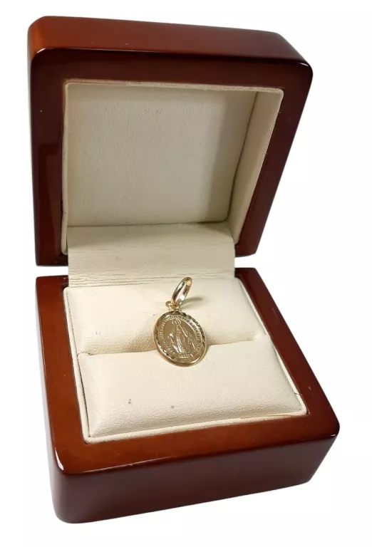 ZŁOTA ZAWIESZKA MEDALIK 14K