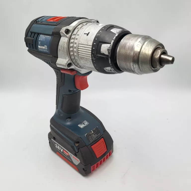 WKRĘTARKA BOSCH 18 V GSB 18 VE-2-LI ZESTAW ŁADOWARKA + AKU 5AH +AKU4AH