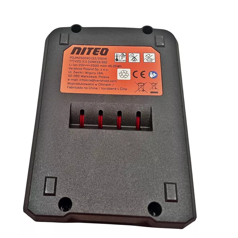 AKUMULATOR LI-ION NITEO TOOLS 20 V 2,5 AH