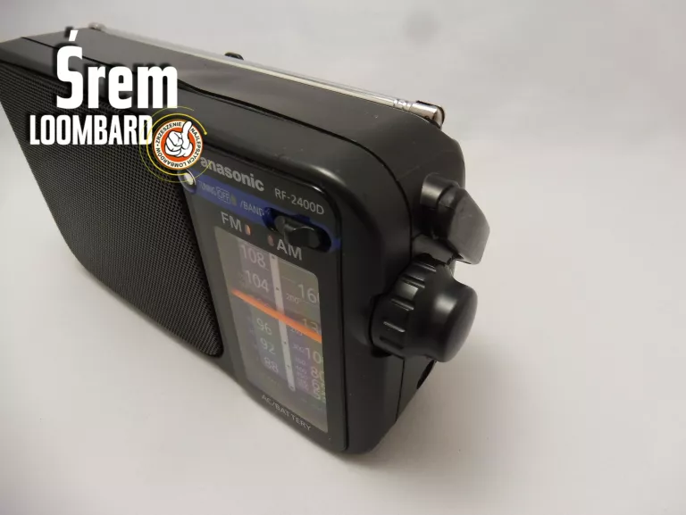 PANASONIC RF-2400D PRZENOŚNE RADIO FM/AM, SOLO, STAN DB!