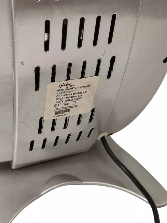 NAGRZEWNICA ELEKTRYCZNA FARELKA ELTA 800W