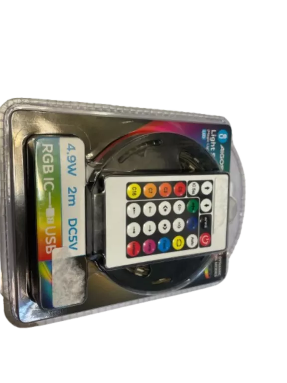 TAŚMA LED 2M RGB Z PILOTEM
