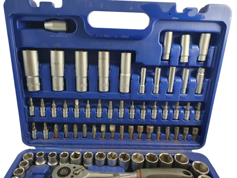 ZESTAW KLUCZY NASADOWYCH PROJAHN PROFICRAFT 8653 1/4" + 1/2" 108 ELEMENTÓW