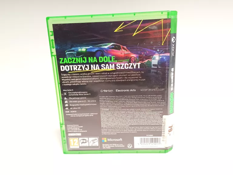 GRA XBOX ONE SERIES : NFS UNBOUND
