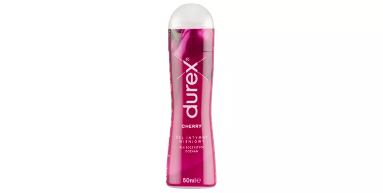 DUREX ŻEL INTYMNY LUBRYKANT WIŚNIOWY O SMAKU I ZAPACHU WIŚNI 50 ML