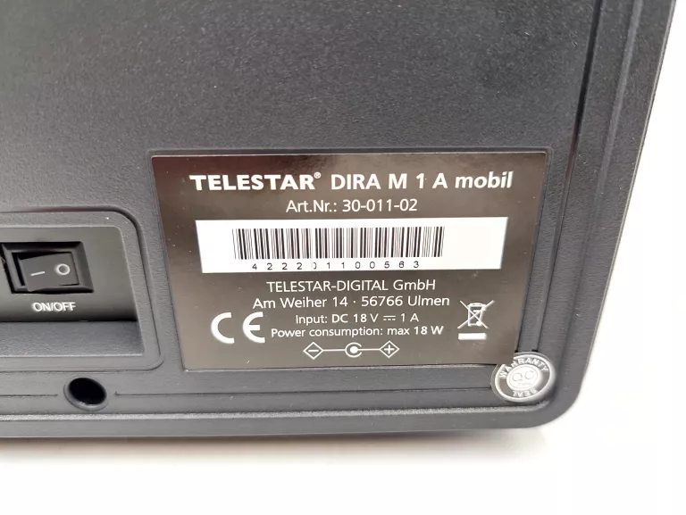 RADIO SIECIOWE FM TELESTAR TEL DIRA M1 CZARNY