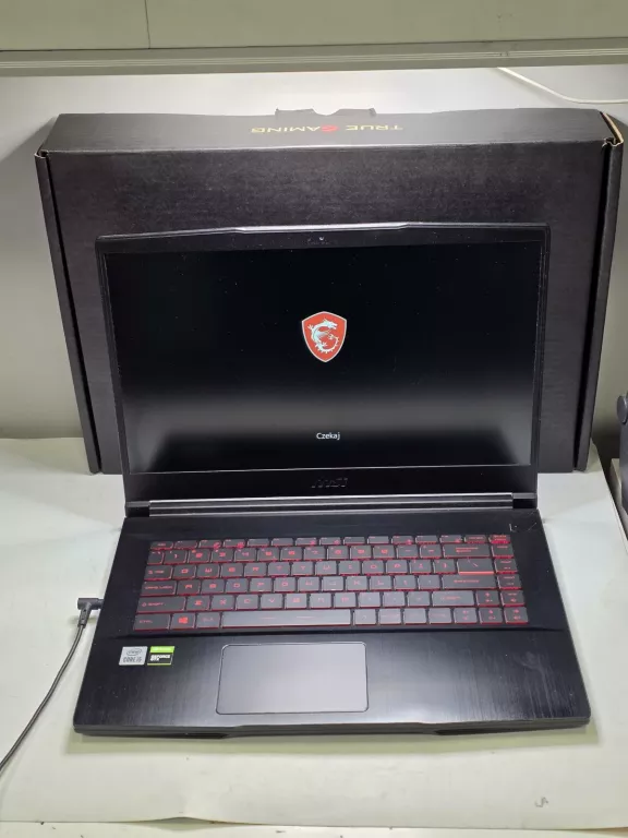 LAPTOP MSI GF63 THIN 10SC-297PL I5-10500H 8/512 GB SSD GTX1650
