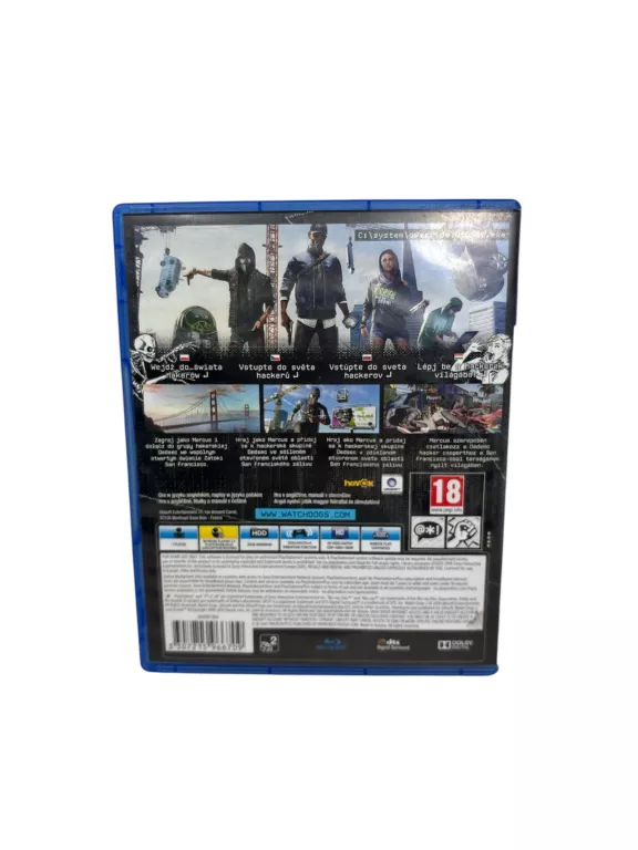 GRA WATCH DOGS 2 PS4