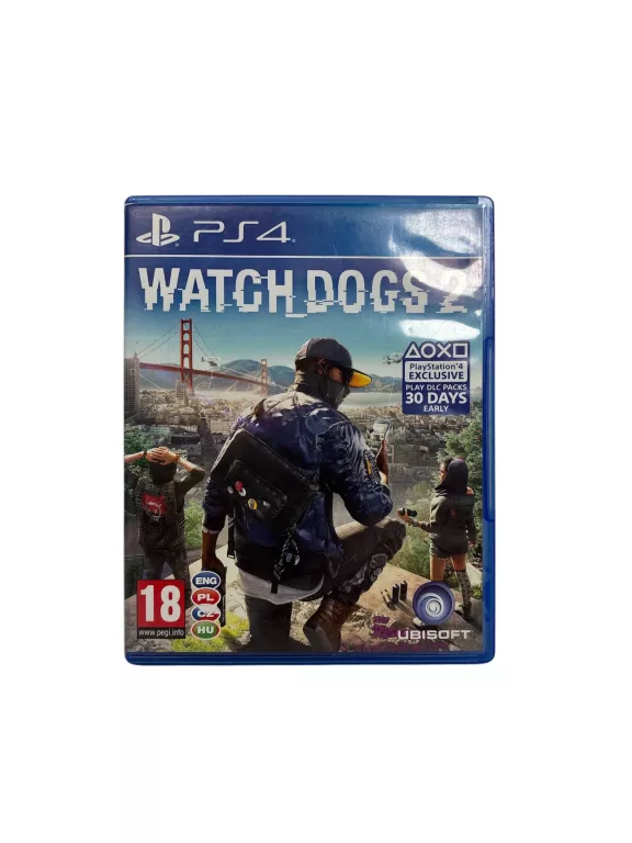 GRA WATCH DOGS 2 PS4