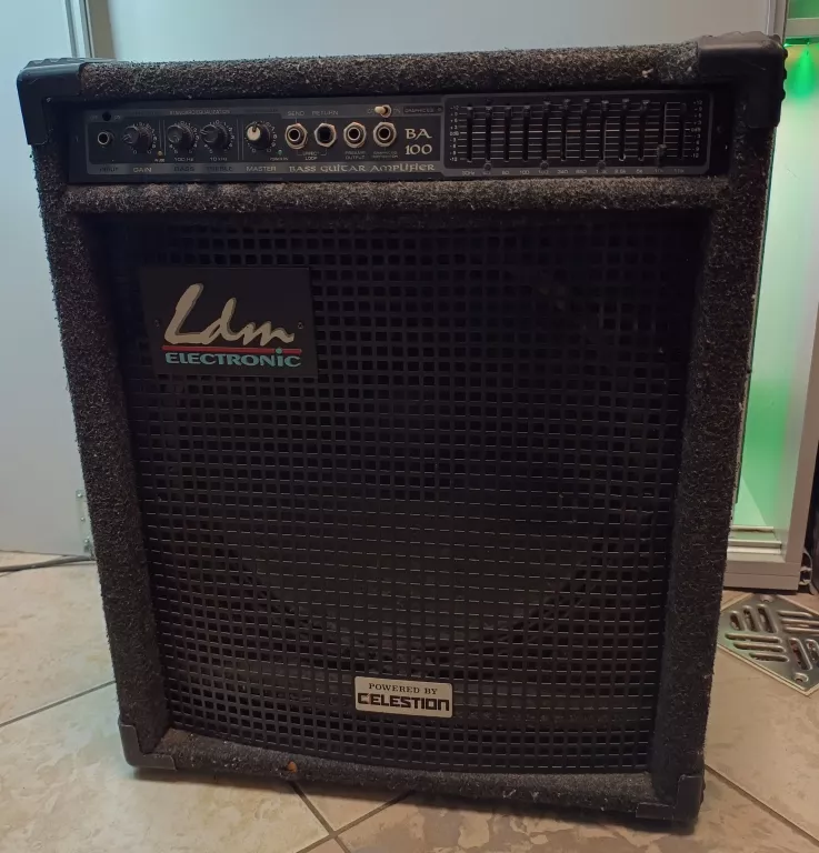 WZMACNIACZ GITAROWY BASOWY LDM ELECTRONICS BA-100 OPIS!