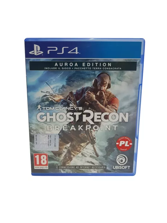 GRA PS4 TOM CLANCY'S GHOST RECON BREAKPOINT AUROA EDITION