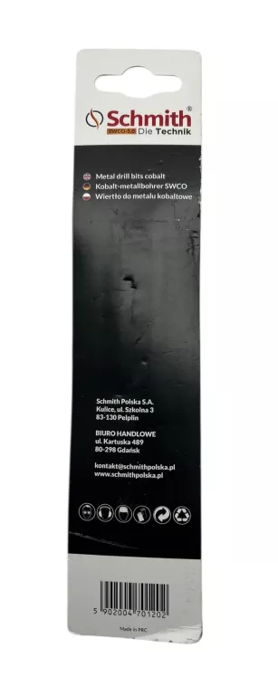 WIERTŁO KOBALTOWE 5MM SCHMITH