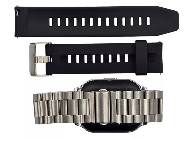 SMARTWATCH ZEGAREK AIRFLEX ONE 1,96'' DYNAMIC AMOLED 300MAH LA32 SREBRNY