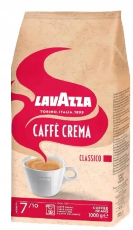LAVAZZA CREMA CLASSICO KAWA ZIARNISTA CZARNA 1KG