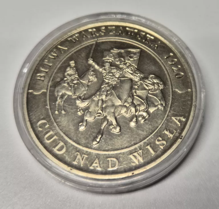 MEDAL BITWA WARSZAWSKA CUD NAD WISŁA 1920 2020 MEDAL