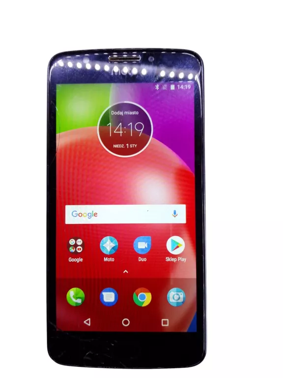 TELEFON MOTO XT17161 PĘKNIĘTY