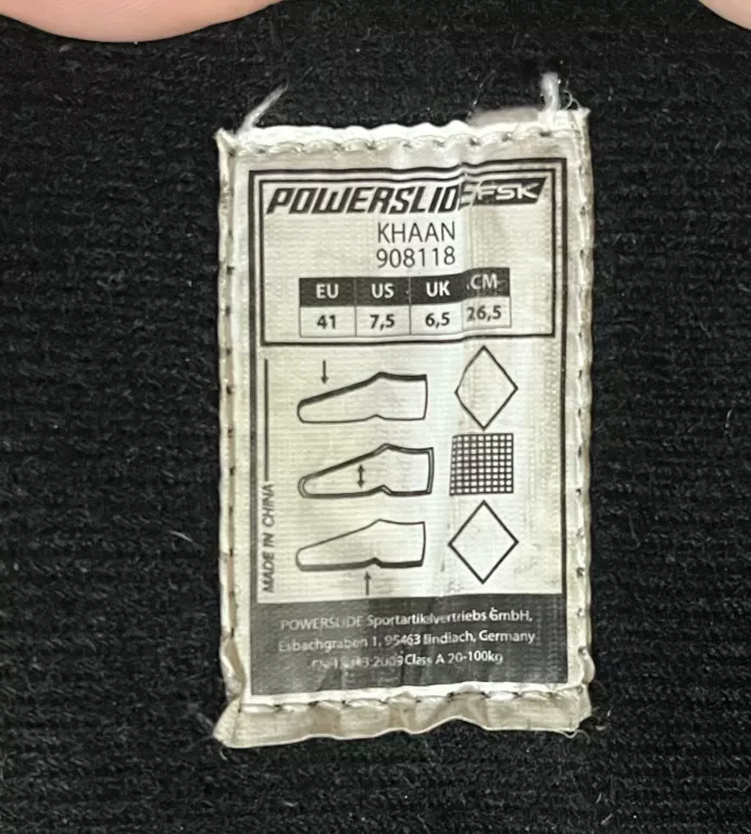 ROLKI POWERSLIDE FSK KHAAN 41