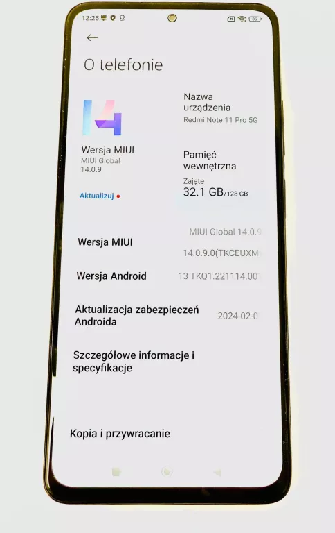 TELEFON XIAOMI REDMI NOTE 11 PRO