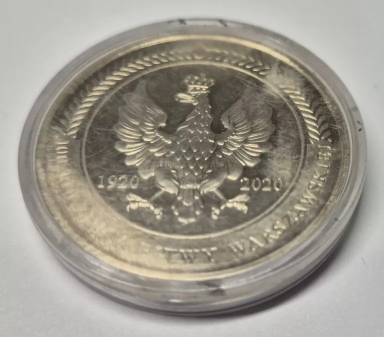 MEDAL BITWA WARSZAWSKA CUD NAD WISŁA 1920 2020 MEDAL