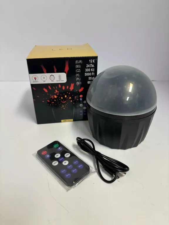 PROJEKTOR GWIAZD TEDI LED MULTICOLOR PILOT