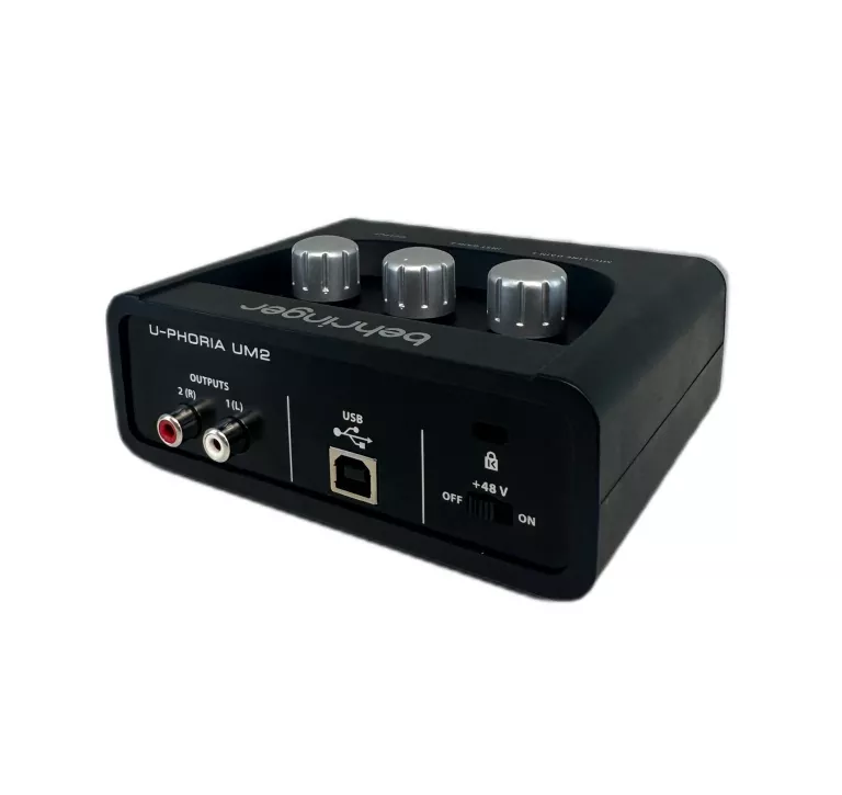 PRZEDWZMACZNIACZ MIXER MIKROFONOWY BEHRINGER U-PHORIA UM2