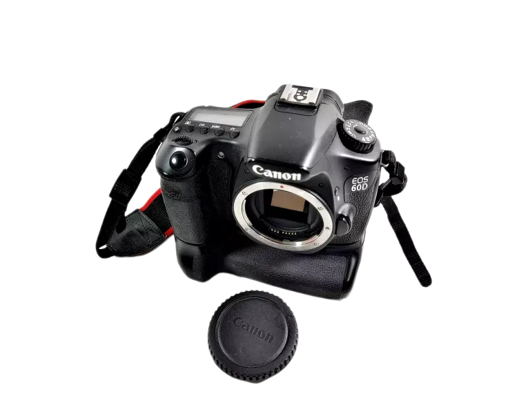 LUSTRZANKA CYFROWA CANON EOS 60D 18 MPIX FULL HD DIGIC 4 + GRIP