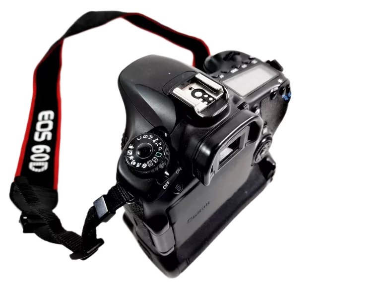 LUSTRZANKA CYFROWA CANON EOS 60D 18 MPIX FULL HD DIGIC 4 + GRIP