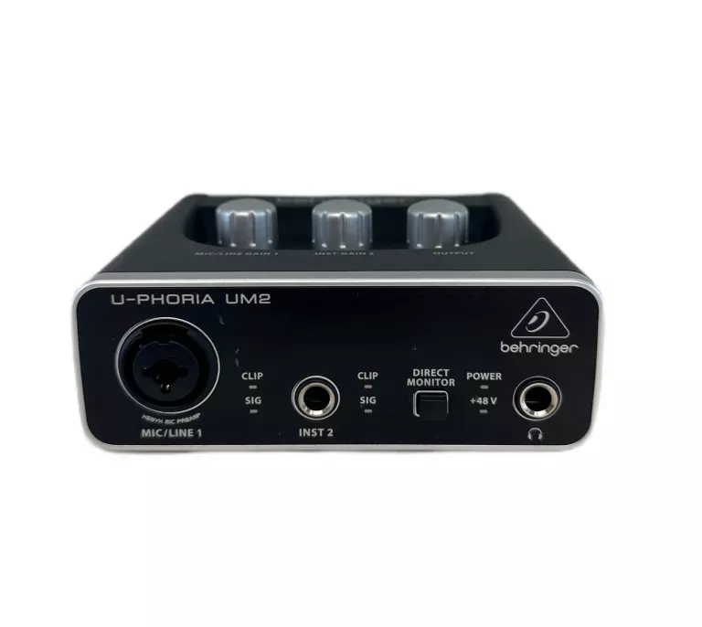 PRZEDWZMACZNIACZ MIXER MIKROFONOWY BEHRINGER U-PHORIA UM2