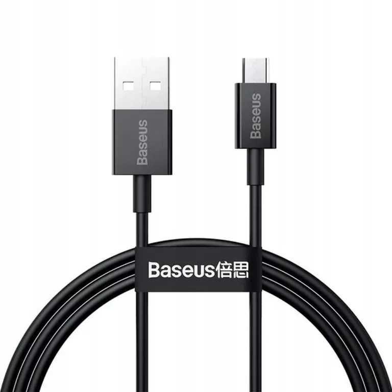 BASEUS KABEL USB A DO MICRO USB 2A SUPERIOR CAMYS-A01 2M CZARNY