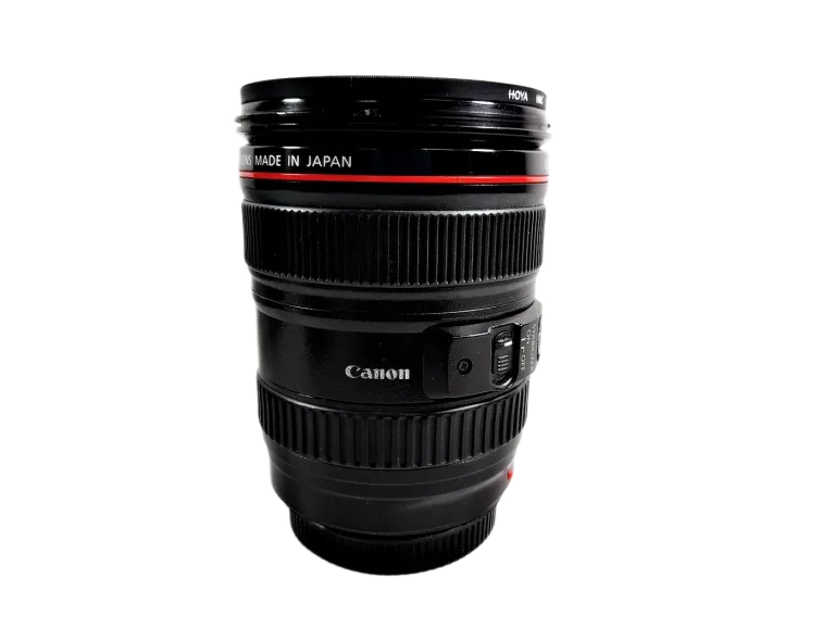 OBIEKTYW DO LUSTRZANEK CYFROWYCH CANON EF 24-105 MM F/4L IS USM Z ETUI