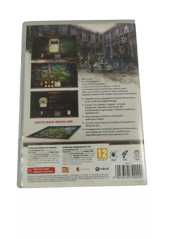 WIEDŹMIN GRA PLANSZOWA PC