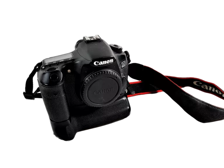 LUSTRZANKA CYFROWA CANON EOS 60D 18 MPIX FULL HD DIGIC 4 + GRIP