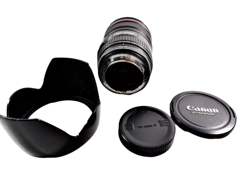 OBIEKTYW DO LUSTRZANEK CYFROWYCH CANON EF 24-105 MM F/4L IS USM Z ETUI