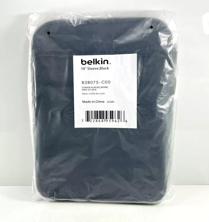 TORBA DO MACBOOK AIR 13, DO LAPTOPÓW 14 CALI DO 37 X 27 CM, BELKIN SLEEVE