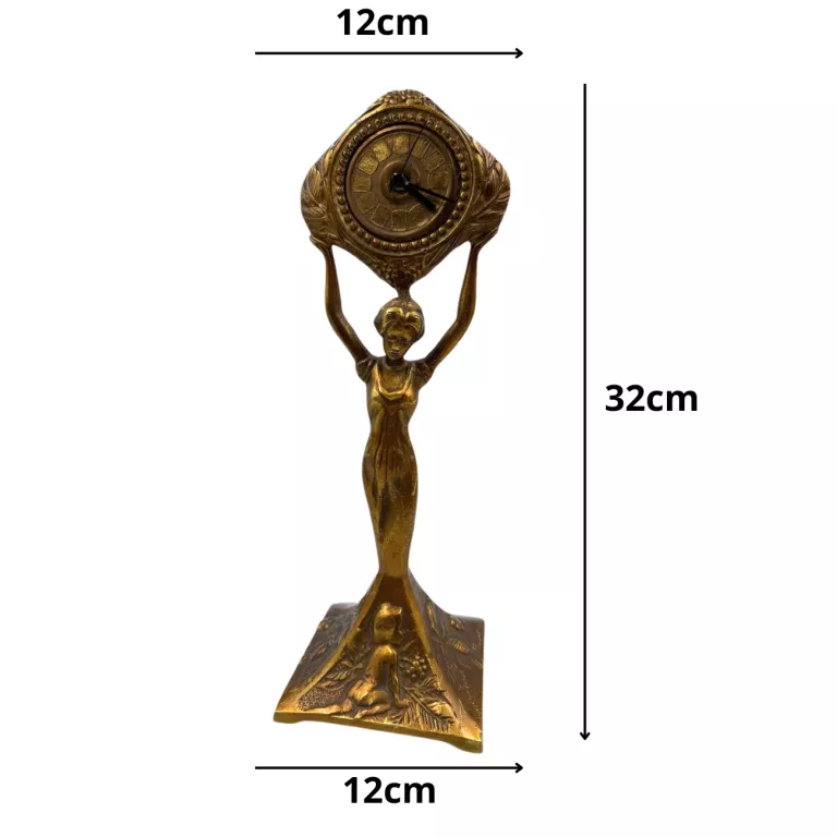 ZEGAR MOSIĄDZ KOBIETA 32CM
