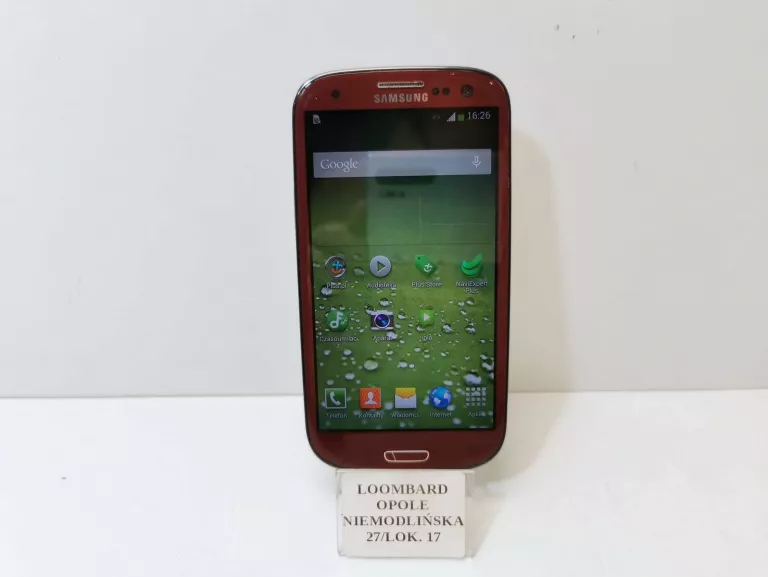 TELEFON SAMSUNG GALAXY S III 4.8" CZERWONY GT-I9300