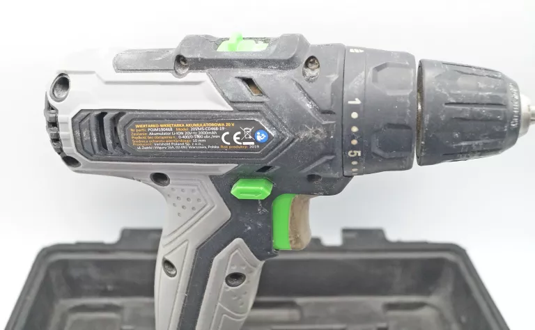 WKRĘTARKA NITEO TOOLS 20V +BITY+ ŁADOWARKA+BATERIA