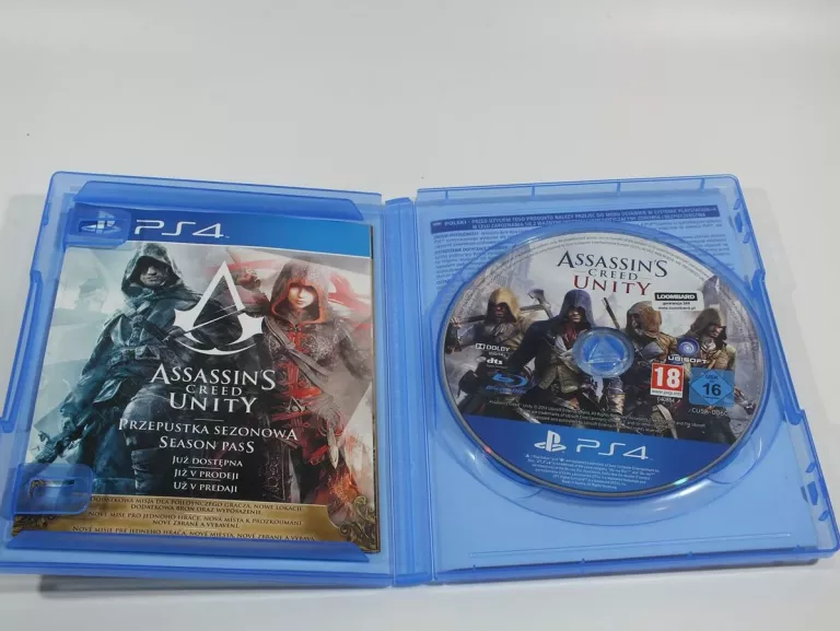 ASSASSINS CREED UNITY PS4 ( METALOWA )