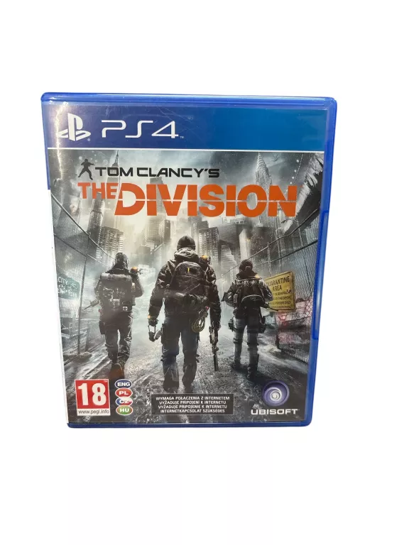TOM CLANCY'S THE DIVISION SONY PLAYSTATION 4 (PS4)