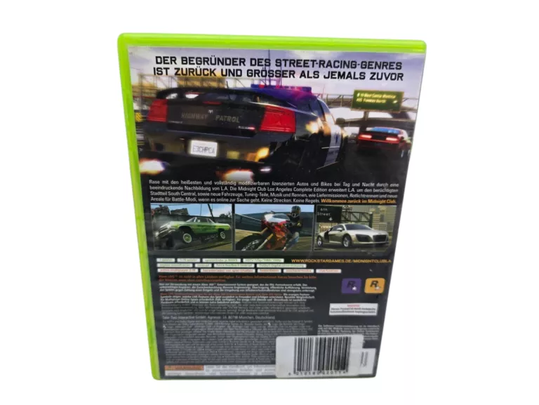GRA XBOX 360 MIDNIGHT CLUB LOS ANGELES COMPLETE EDITION