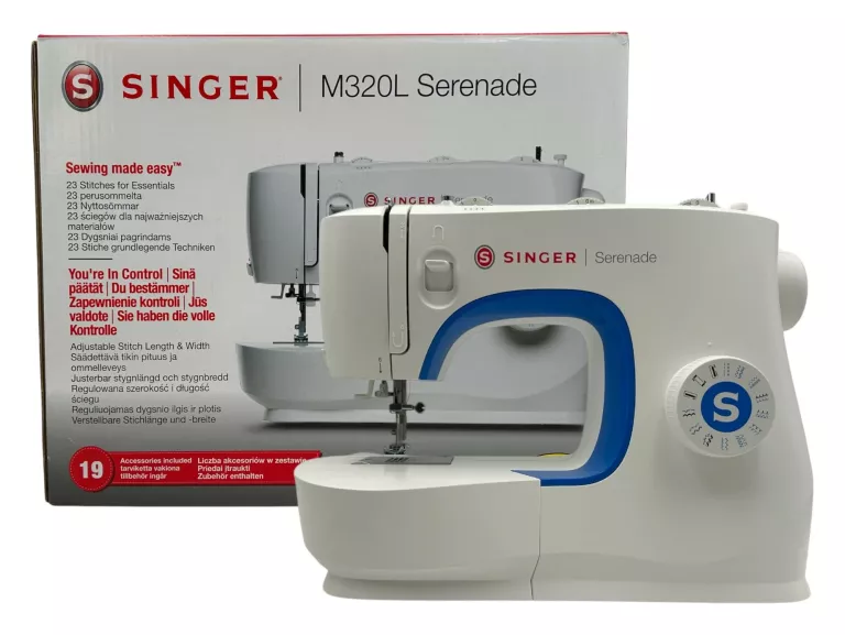 MASZYNA DO SZYCIA SINGER M320L SERENADE BIAŁA