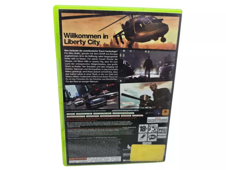 GRA XBOX 360 GTA IV