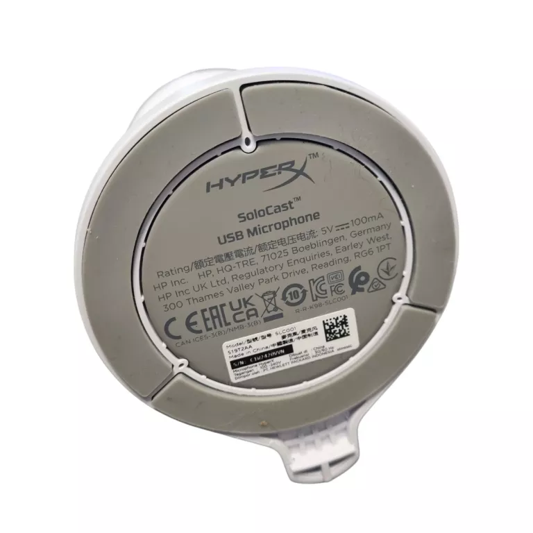 MIKROFON HYPERX SOLOCAST BIAŁY
