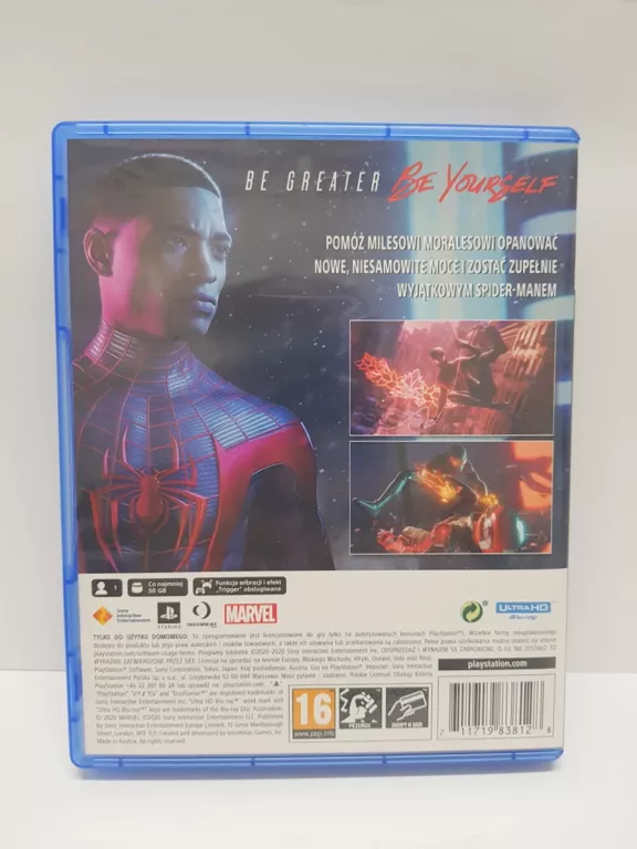 GRA SPIDER-MAN MILES MORALES PS5