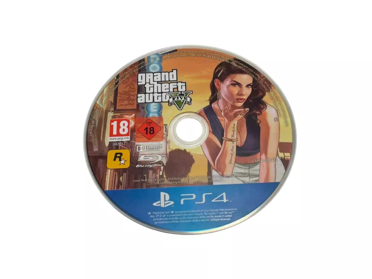 GRA GRAND THEFT AUTO 5 GTA 5 PS4